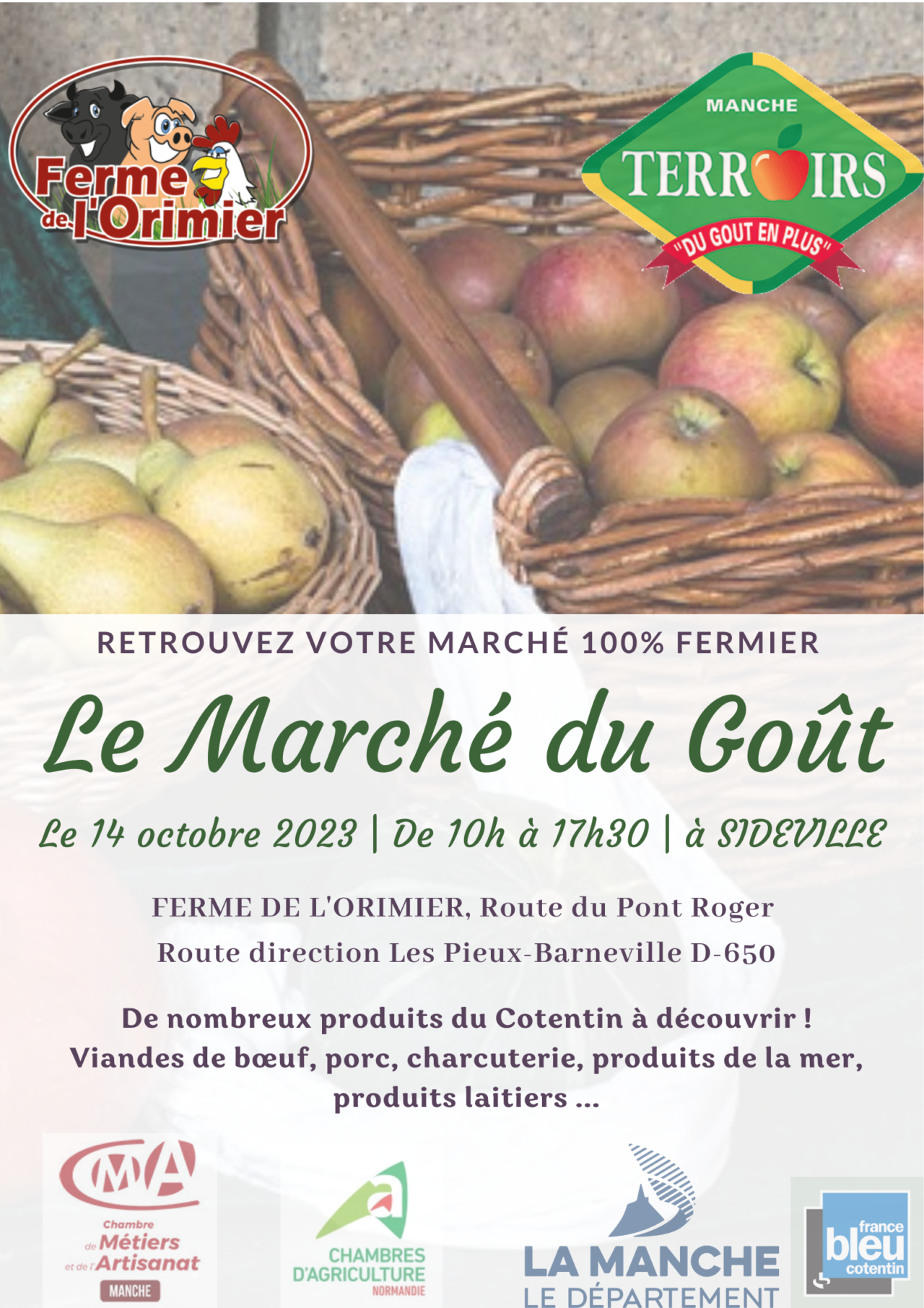 Marché Du Goût Et Des Saveurs Manche Terroirs Actualité 